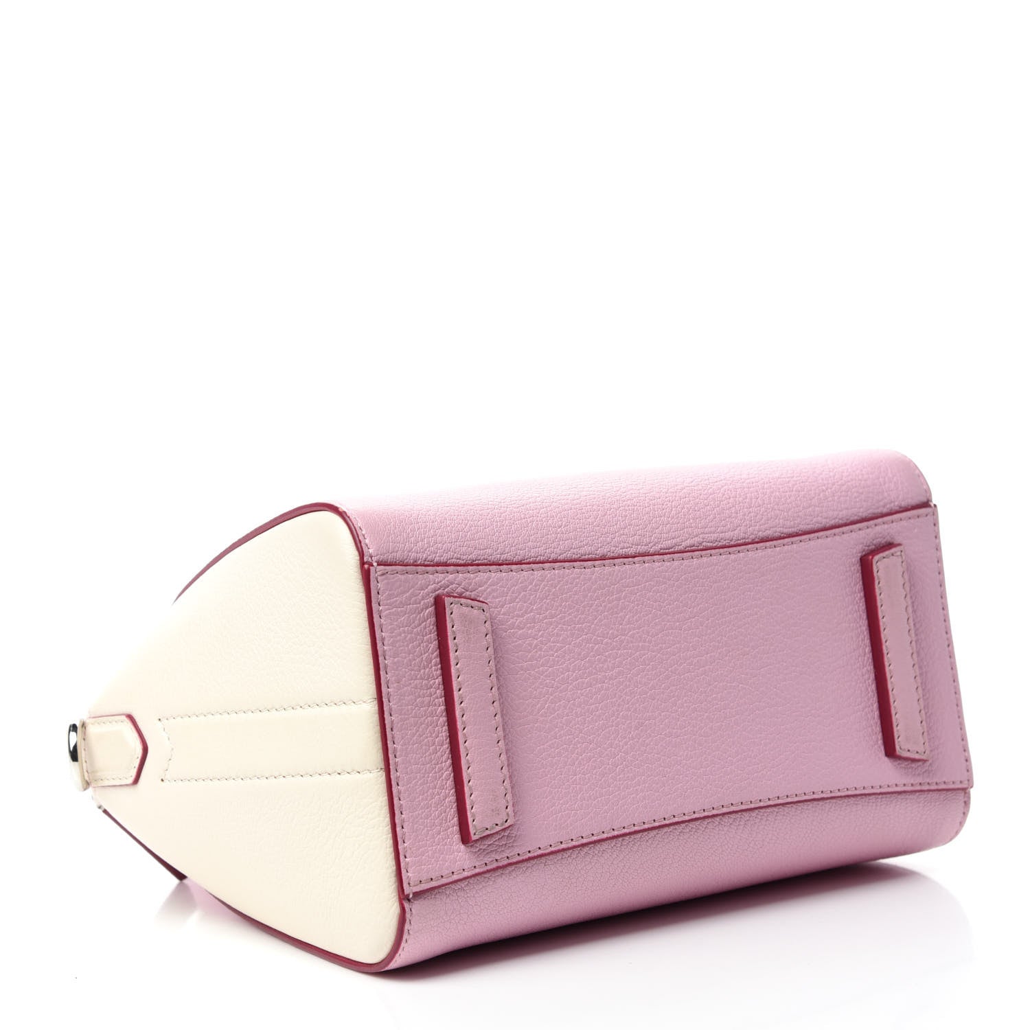 Givenchy Sugar Goatskin Mini Tri-Color Antigona Bright Pink White Fuchsia 4 of 10