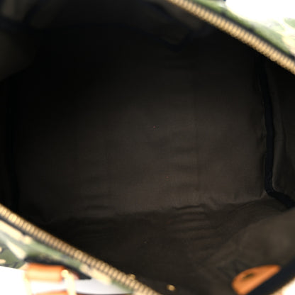 Louis Vuitton Monogramouflage Speedy 35 5 of 11