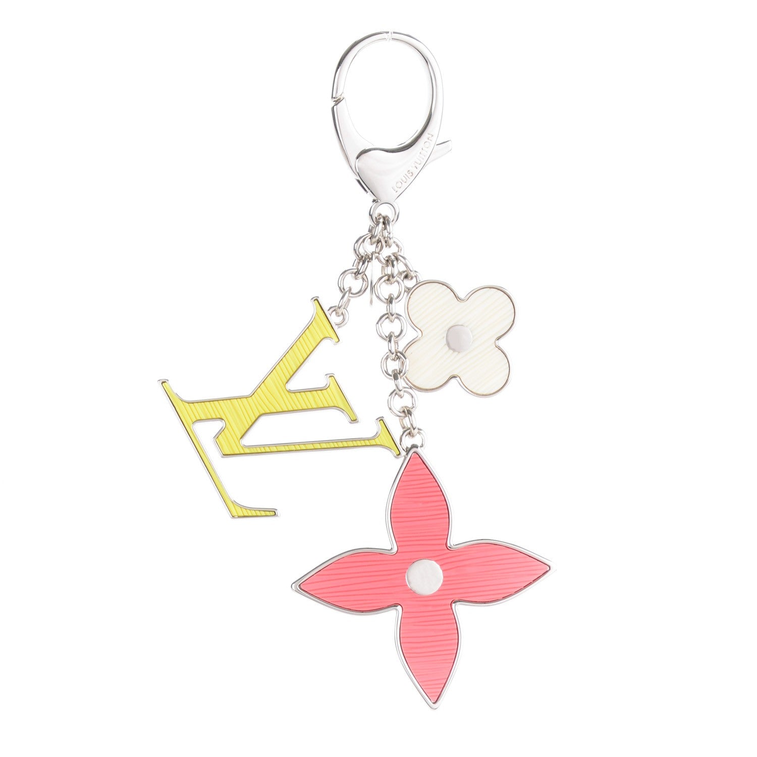 Louis Vuitton Fleur d'Epi Bag Charm Tri-Color 1 of 5