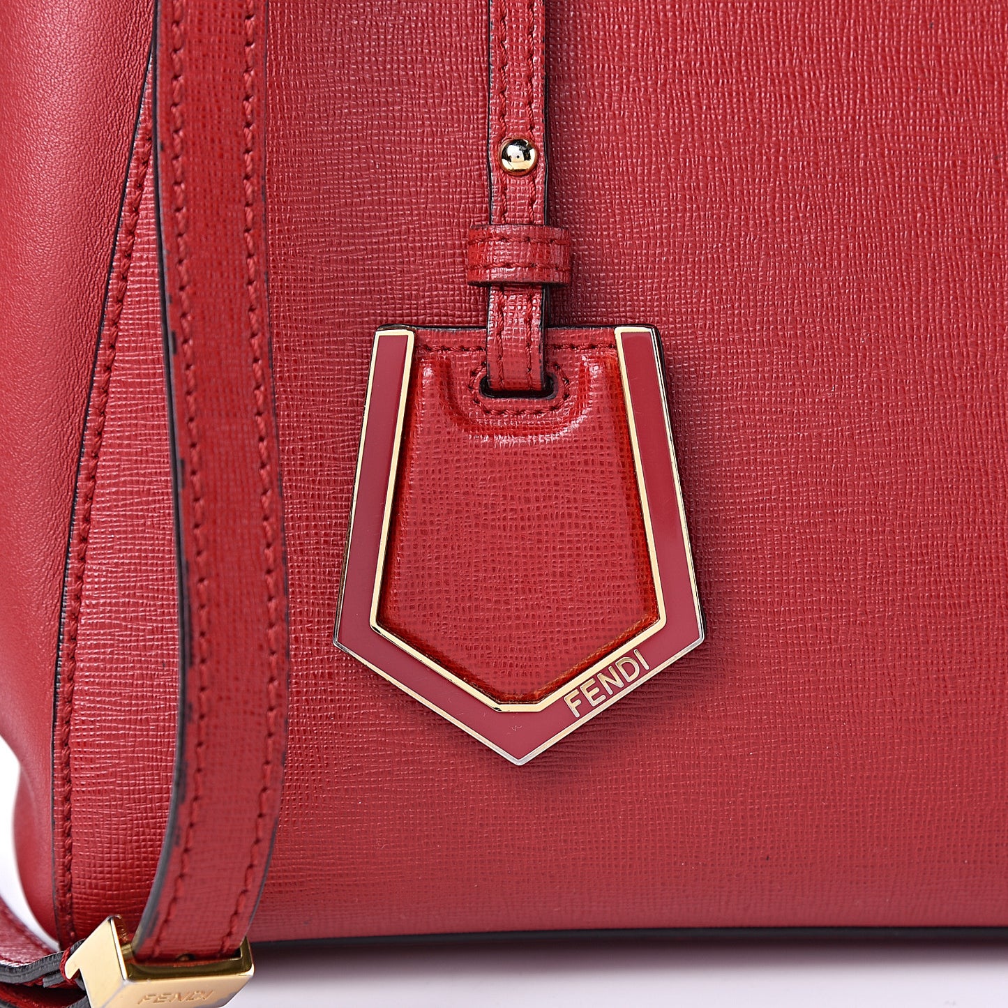 Vitello Elite Flamingo Petite 2Jours Tote Mattone