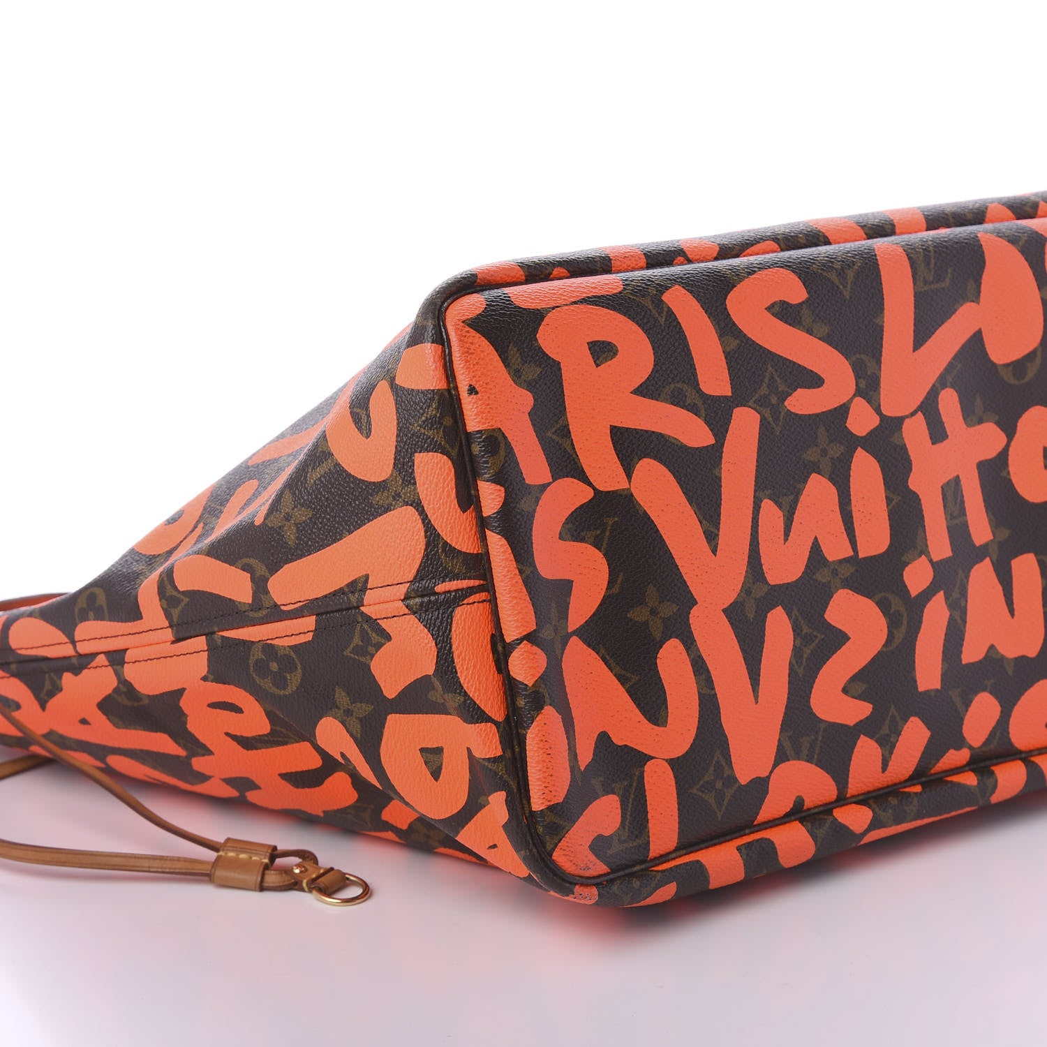 Louis Vuitton Monogram Graffiti Neverfull GM Orange 6 of 10