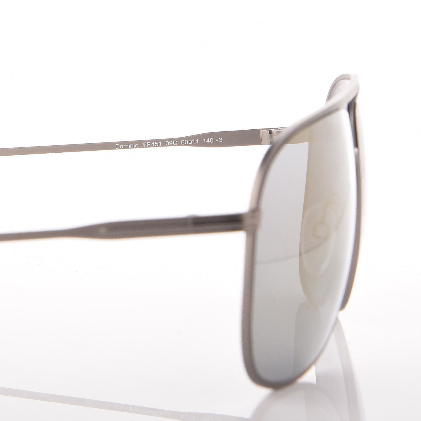 Dominic Aviator Sunglasses TF451 Silver