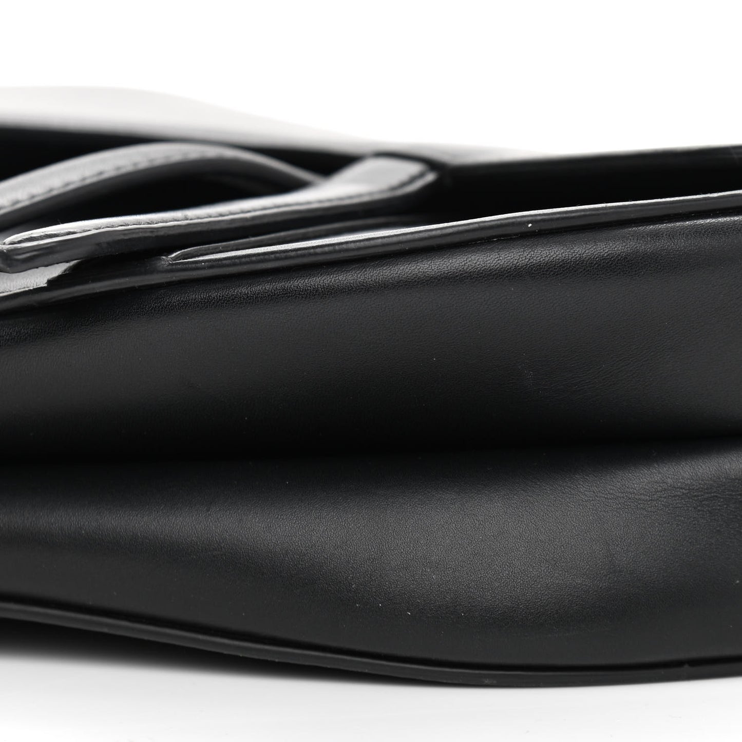 Calfskin Saddle Bag Black