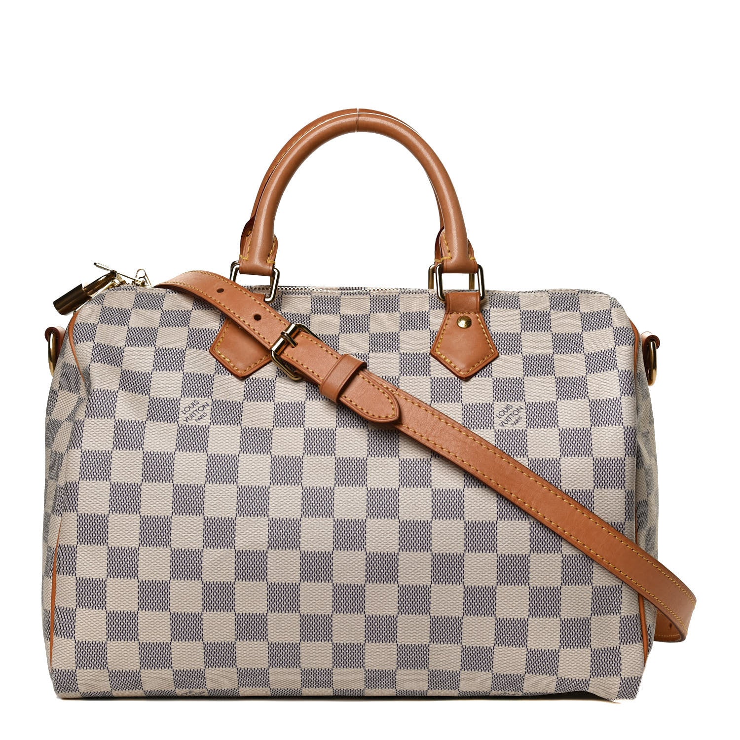 Louis Vuitton Damier Azur Speedy Bandouliere 30 1 of 12