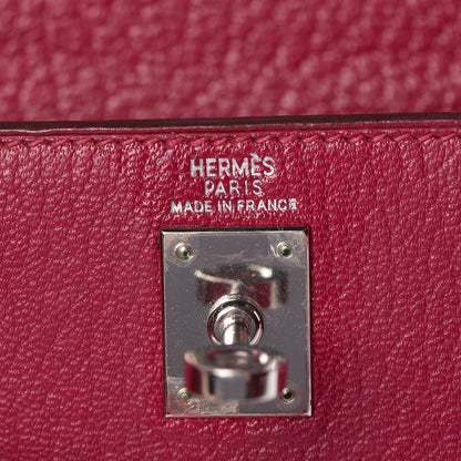Hermes Chevre Kelly Sellier 25 Framboise 10 of 45
