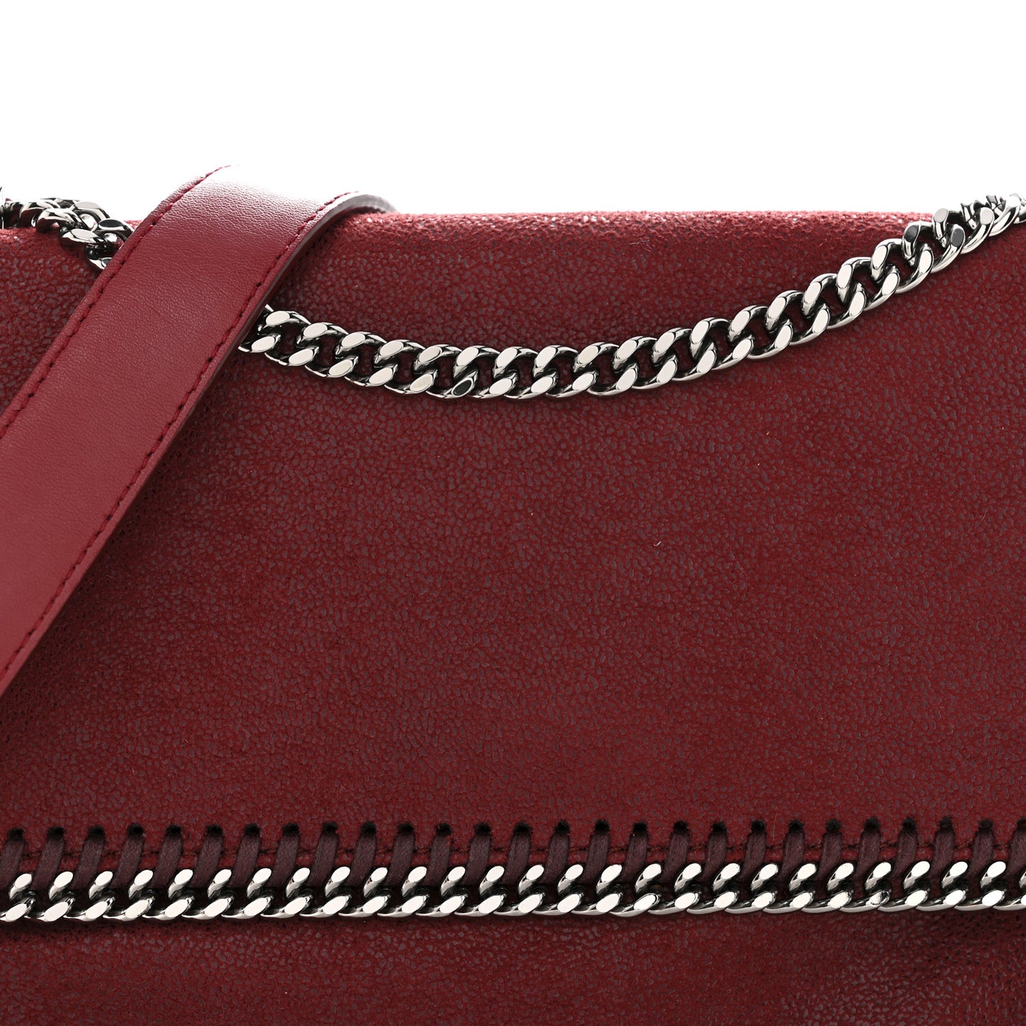 Shaggy Deer Falabella Messenger Bag Ruby