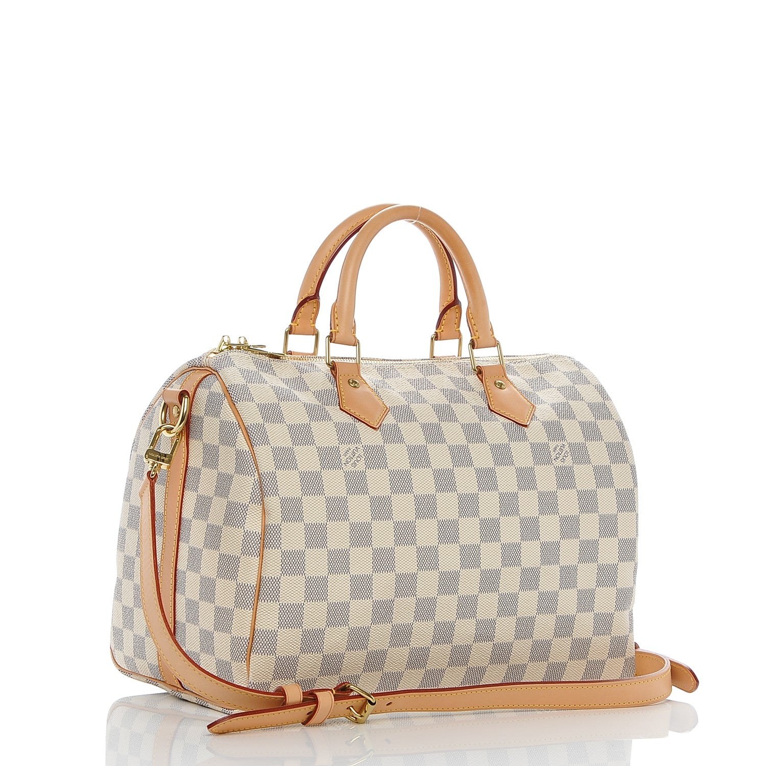Louis Vuitton Damier Azur Speedy Bandouliere 30 3 of 7