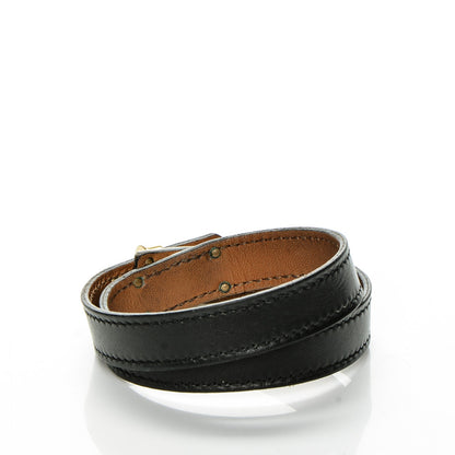 Hermes Chamonix Kelly Double Tour Bracelet S Black 3 of 7