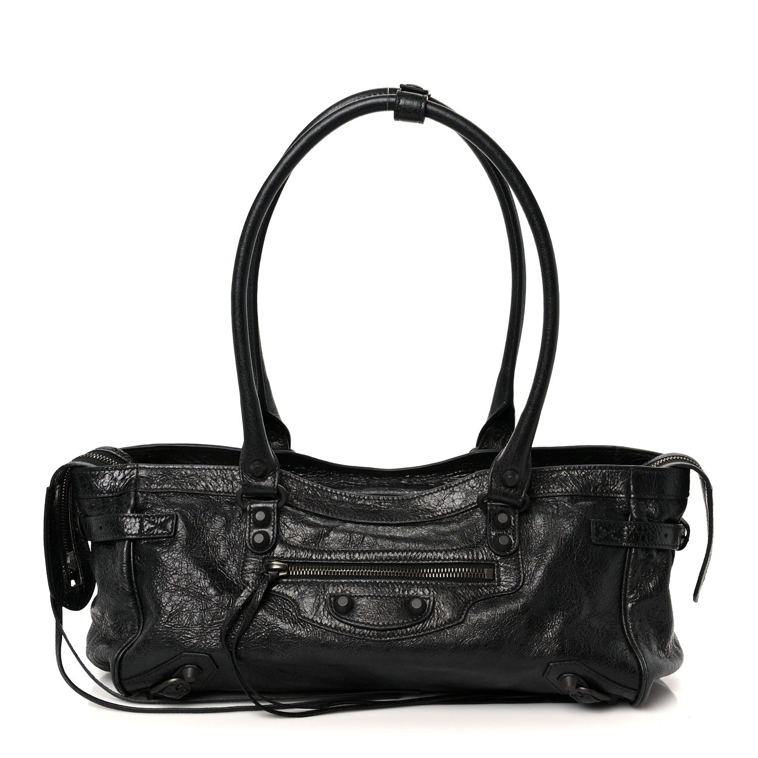 Balenciaga Agneau Arena Classic Hardware East West Le City Black 1 of 10