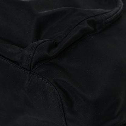 Prada Nylon Vela Saffiano Cinch Backpack Black 8 of 15