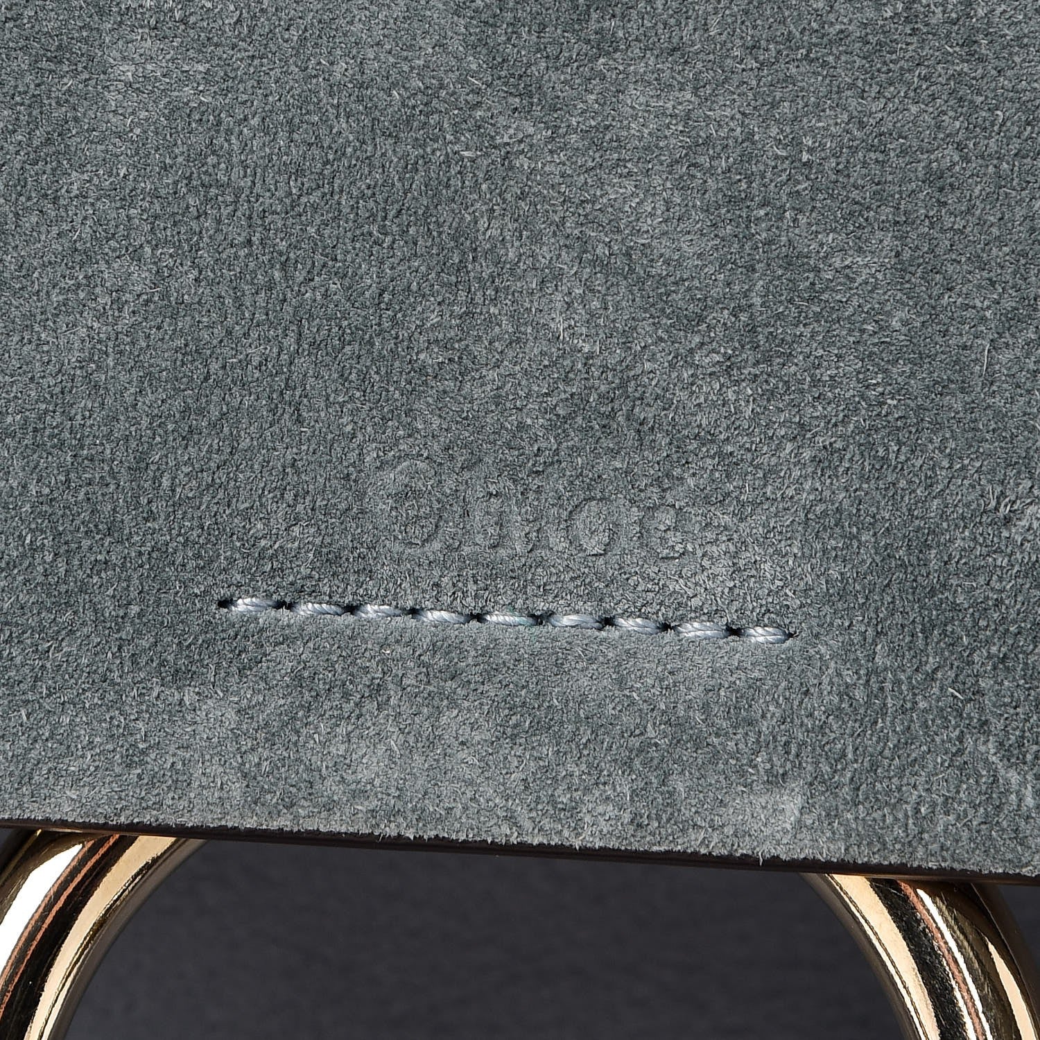 Chloe Suede Calfskin Small Faye Backpack Cloudy Blue 7 of 9