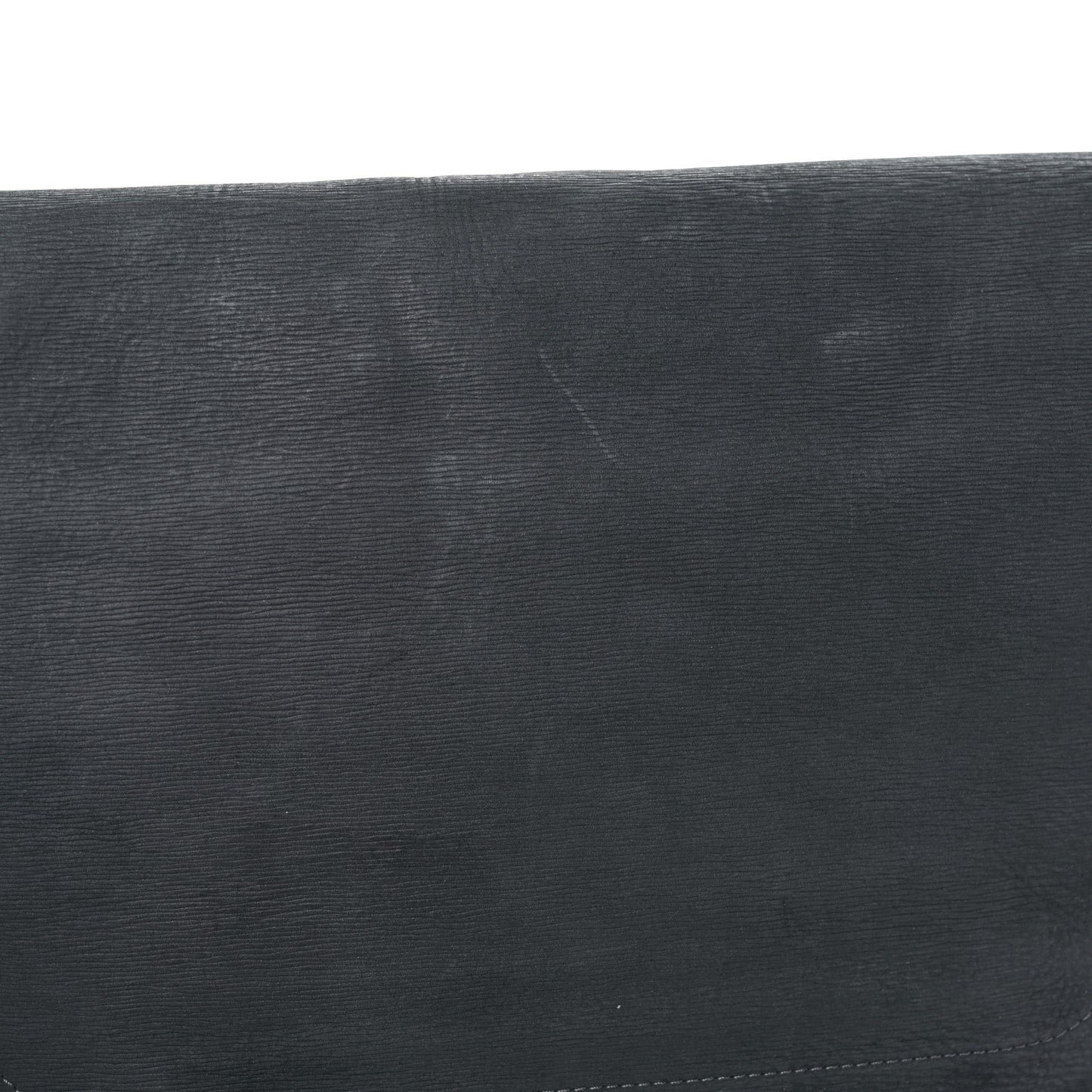 Nubuck Calfskin Folded Messenger Bag Grey