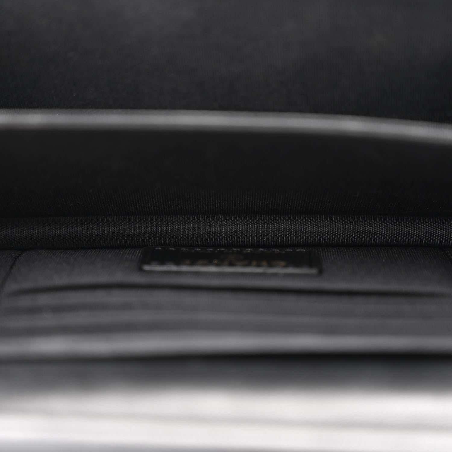 Chanel Lambskin Quilted Mini Camellia Bow Wallet On Chain WOC Black 4 of 12