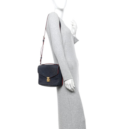 Louis Vuitton Empreinte Pochette Metis Marine Rouge 2 of 12