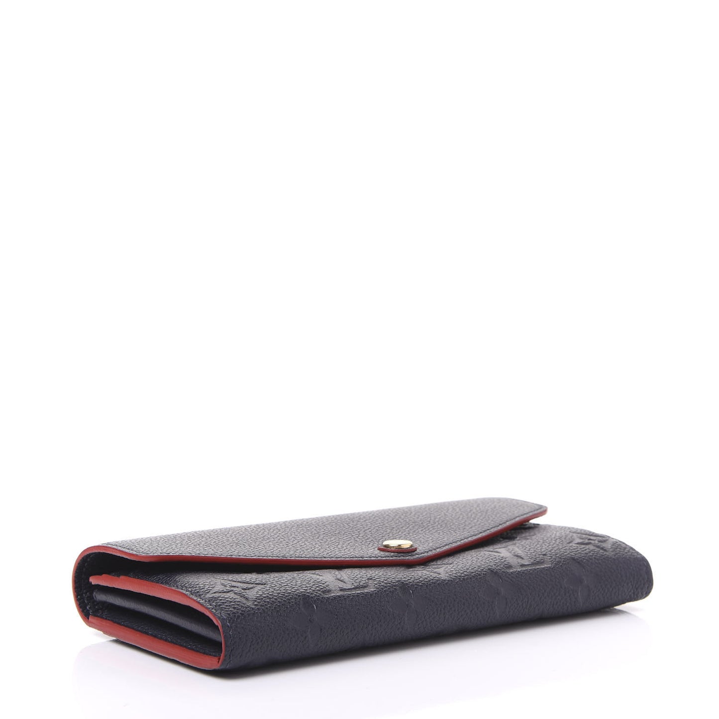 Empreinte Sarah Wallet NM Marine Rouge