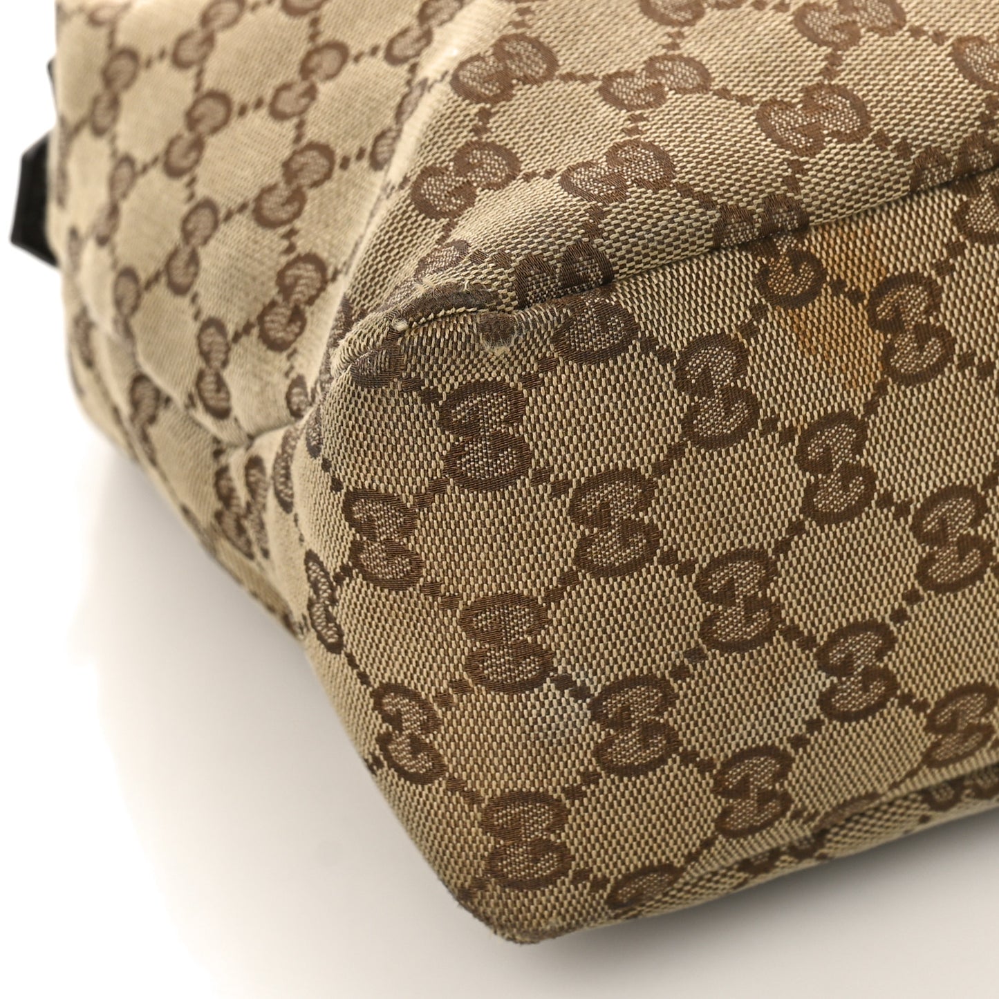 Monogram Medium Horsebit Chain Hobo Dark Brown