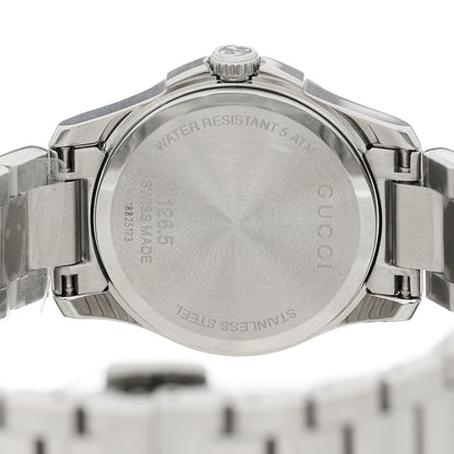 Gucci Stainless Steel 27mm G-Timeless Diamante Quartz Watch 4 of 5