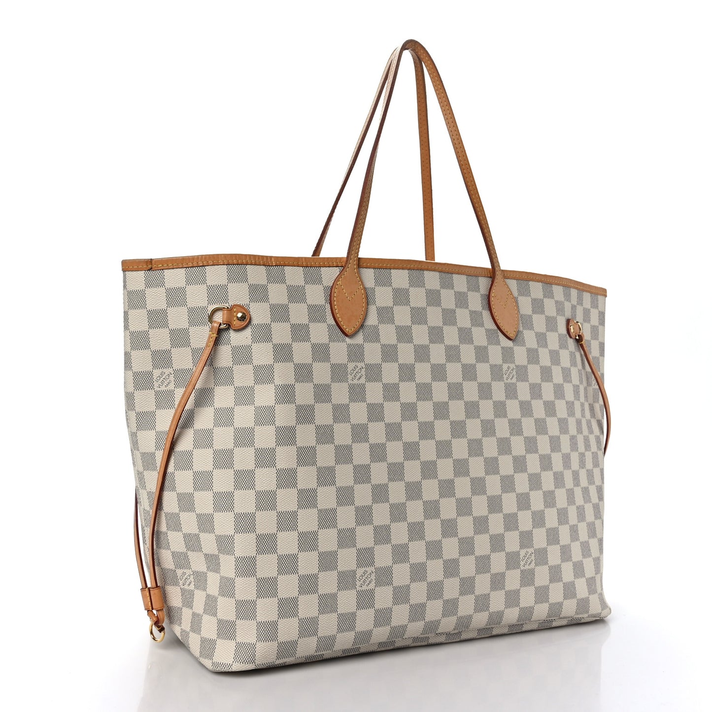 Damier Azur Neo Neverfull GM Rose Ballerine