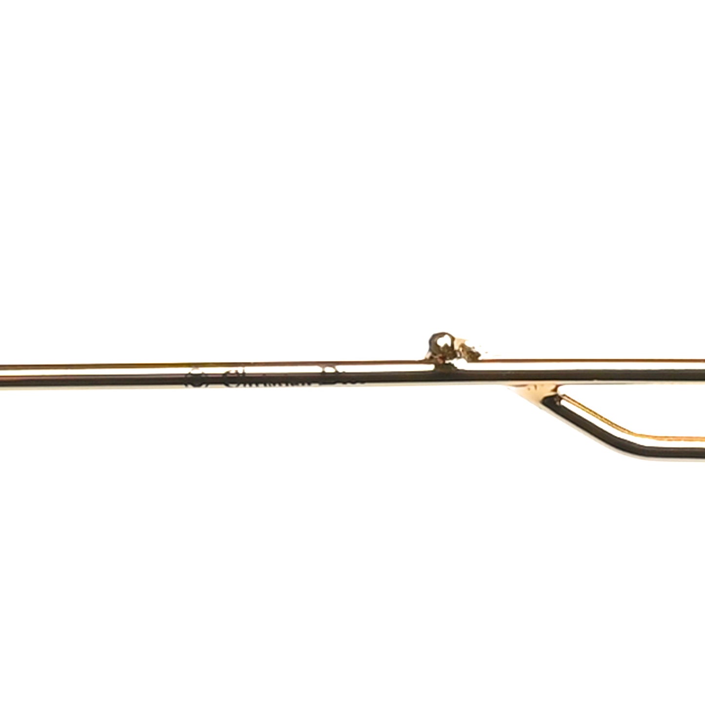 Metal So Electric Sunglasses Gold White