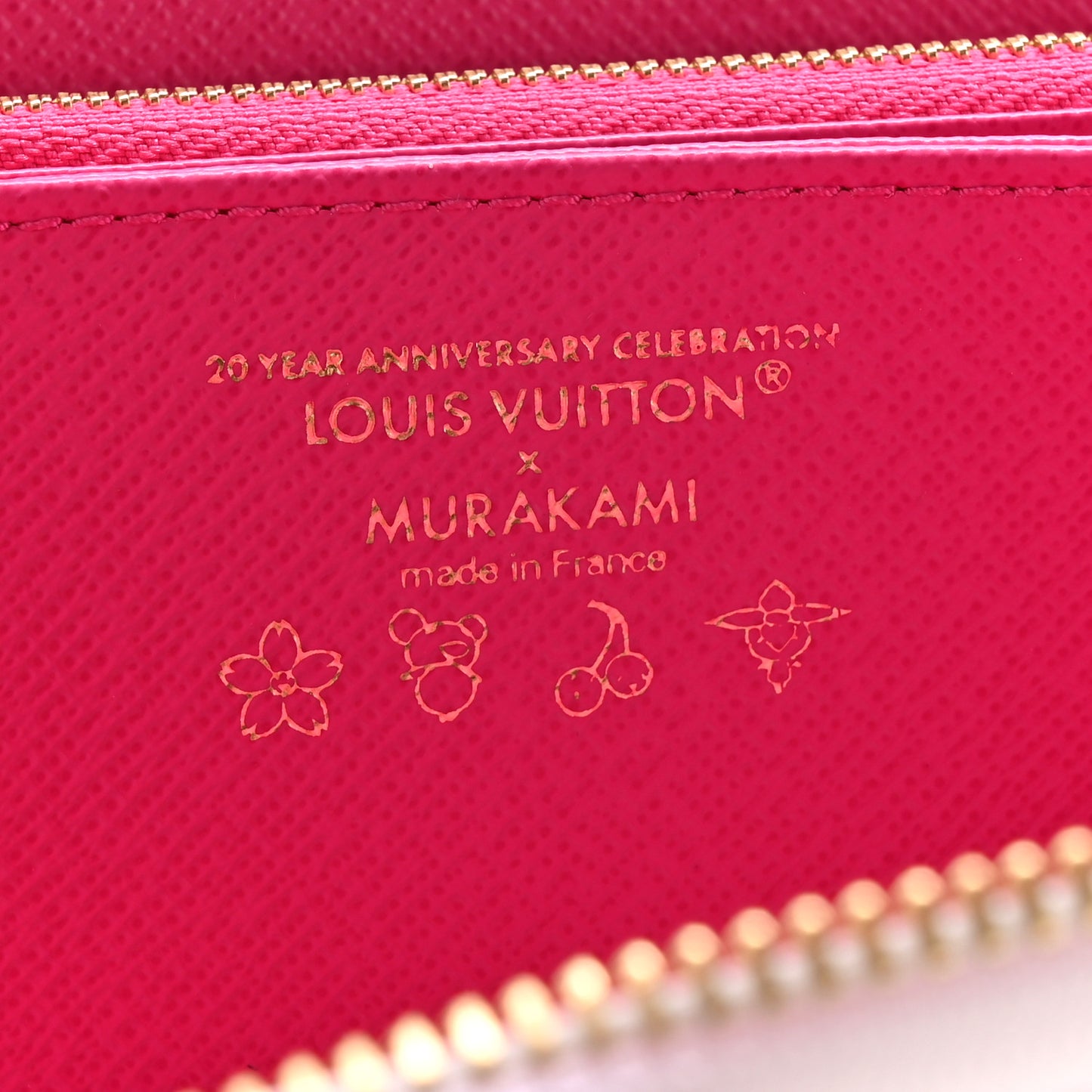 LV X TM Monogram Multicolor Zippy Wallet White