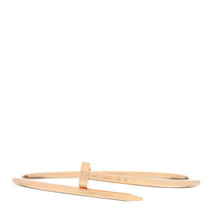 Cartier 18K Pink Gold Small Juste Un Clou Bracelet 15 1 of 4