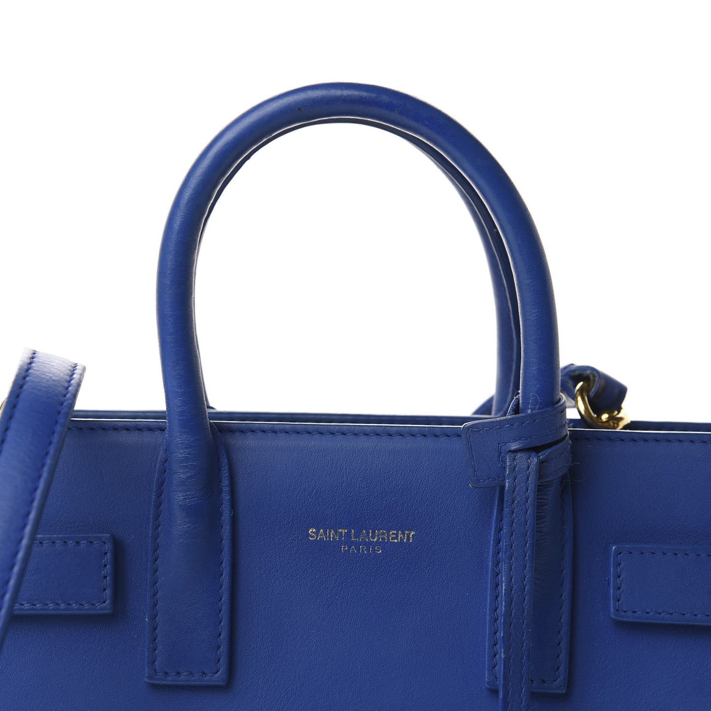 Calfskin Nano Sac De Jour Royal Blue