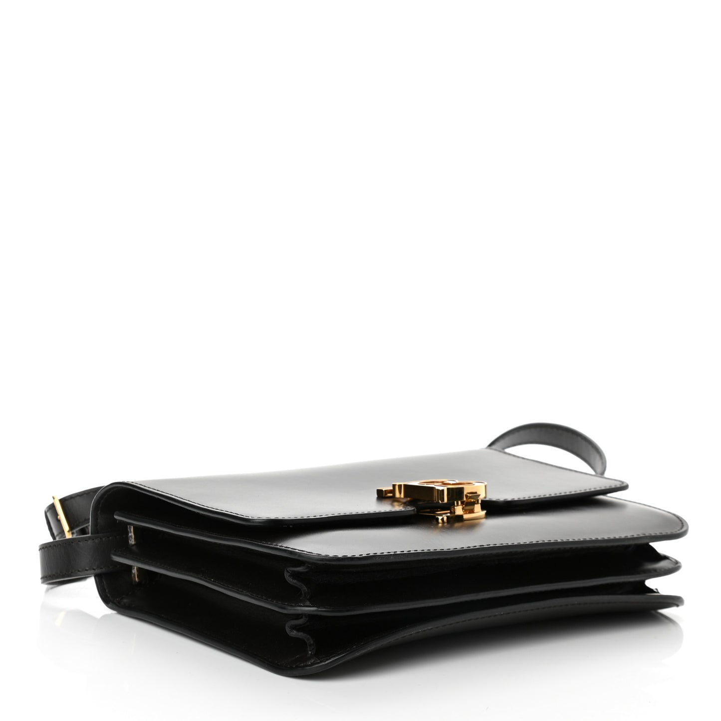 Calfskin Small TB Bag Black