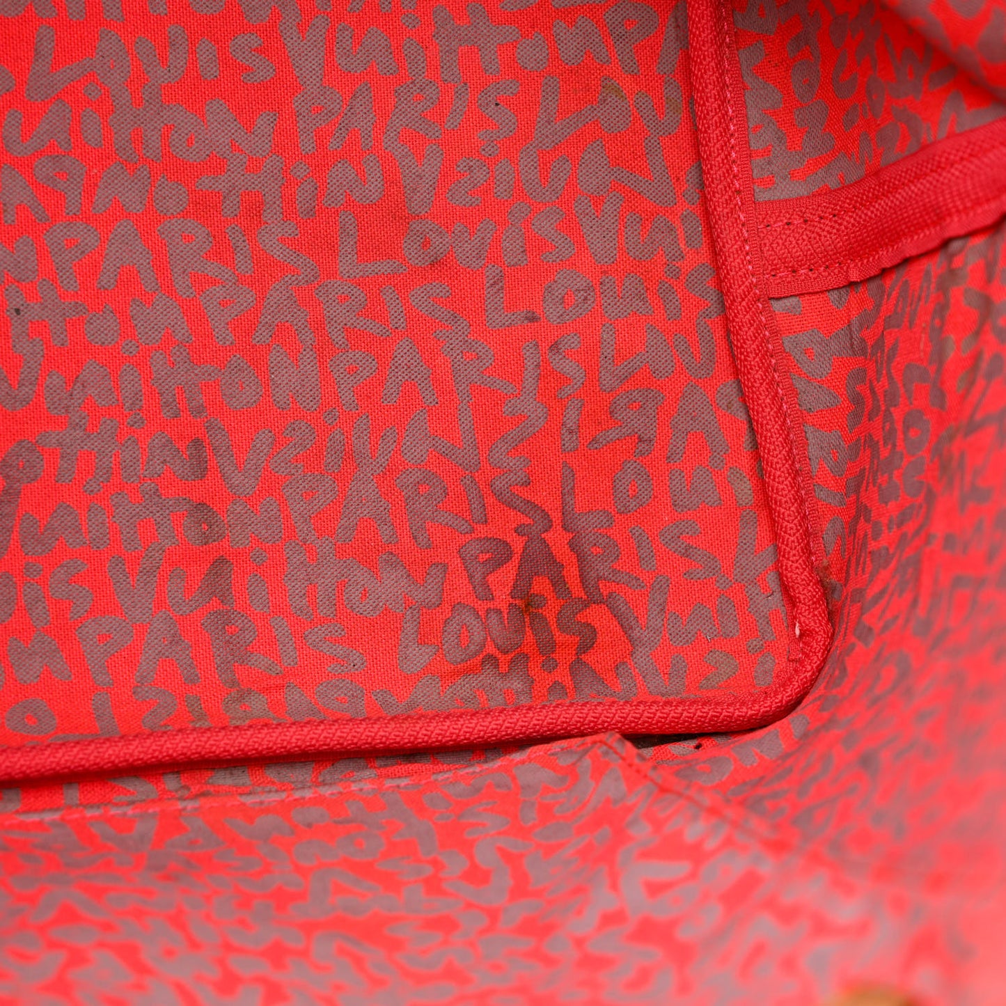 Monogram Graffiti Neverfull GM Fuchsia