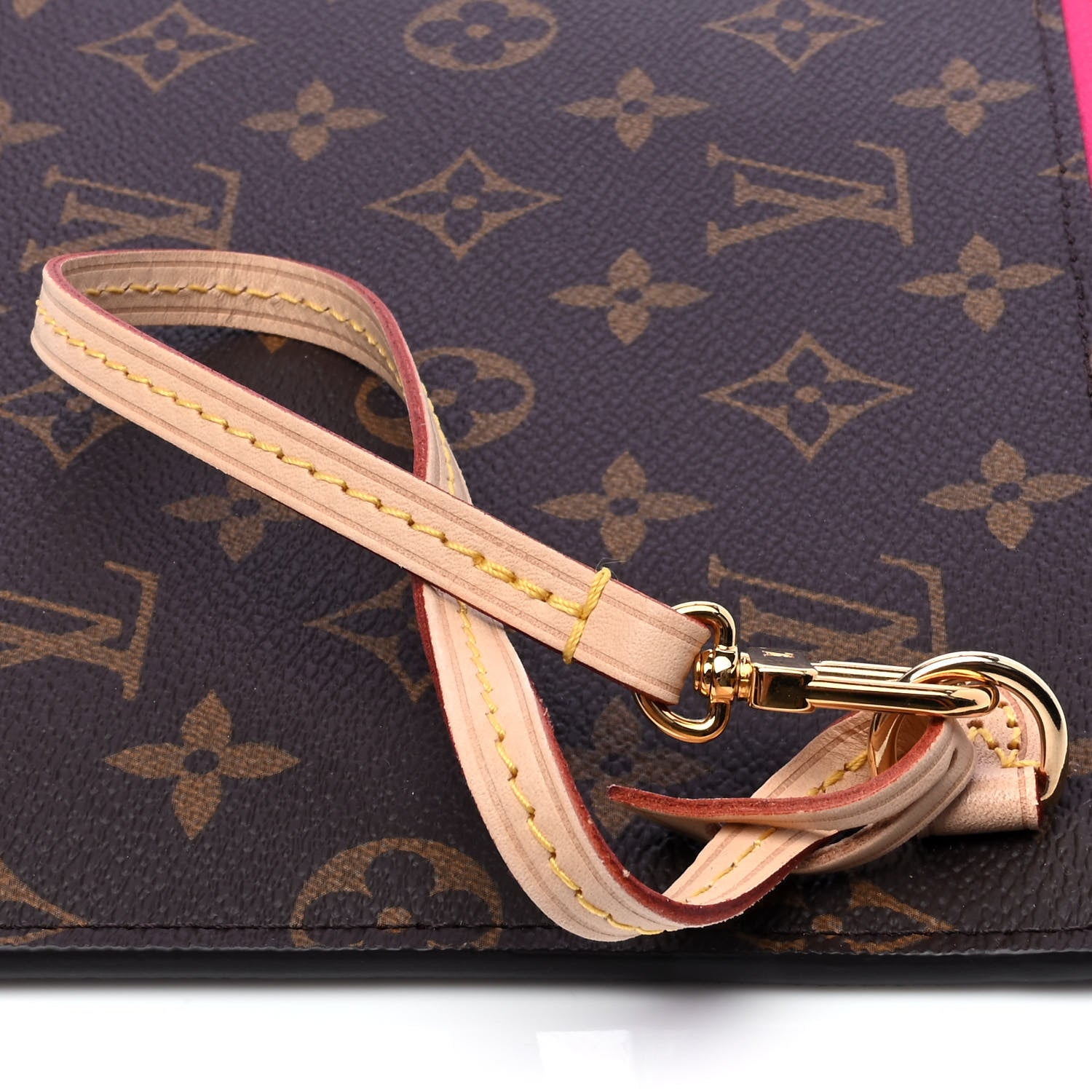 Louis Vuitton Monogram Neverfull MM GM Pochette Pivoine 5 of 5
