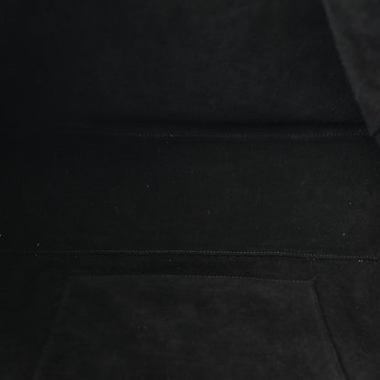 Celine Smooth Calfskin Cuir Triomphe Cabas Drawstring Black 5 of 11