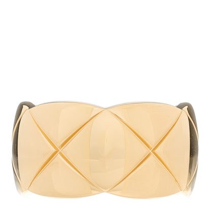 Chanel 18K Yellow Gold Large Coco Crush Ring 53 6.5 1 of 8