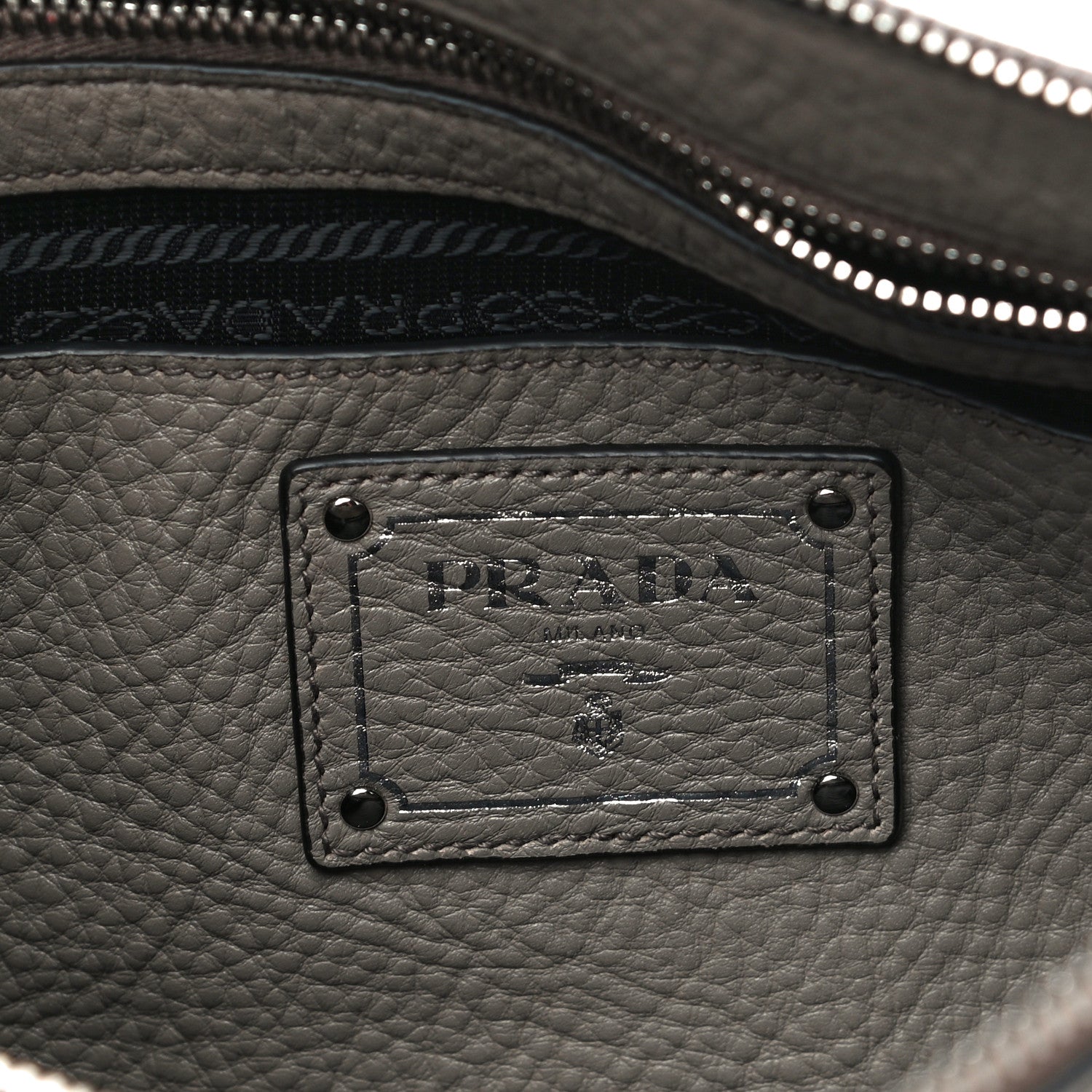 Prada Vitello Daino Crossbody Bag Argilla 5 of 11