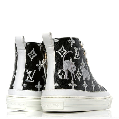 Louis Vuitton Catogram Stellar Sneaker Boots 39 Black 3 of 5