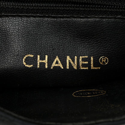 Chanel Lambskin Quilted Mini Flap Shoulder Bag Black 6 of 13