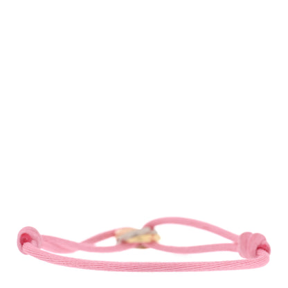 Cartier 18K Pink Yellow White Gold Trinity Adjustable Cord Bracelet Pink 2 of 4