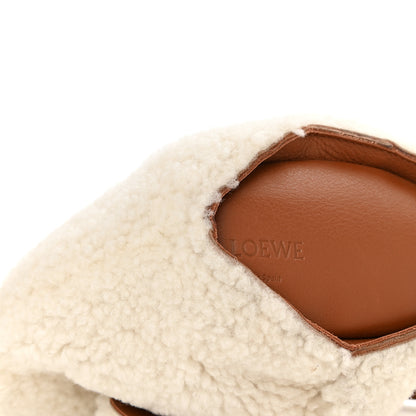 Loewe Shearling Mini Bunny Crossbody Bag Natural 7 of 8
