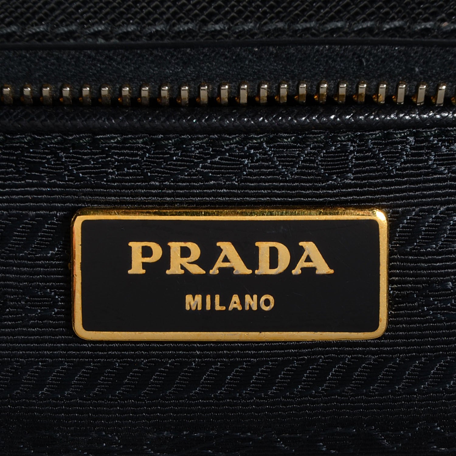 Prada Saffiano Lux Medium Double Zip Tote Nero Black 8 of 11