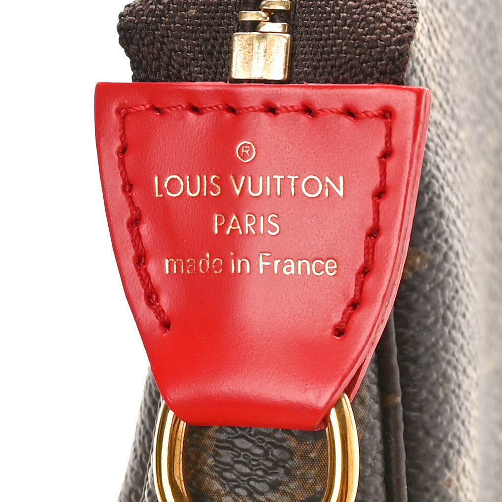 Louis Vuitton Monogram 2020 Christmas Animation Bumper Cars Mini Pochette Accessories Coquelicot 6 of 8