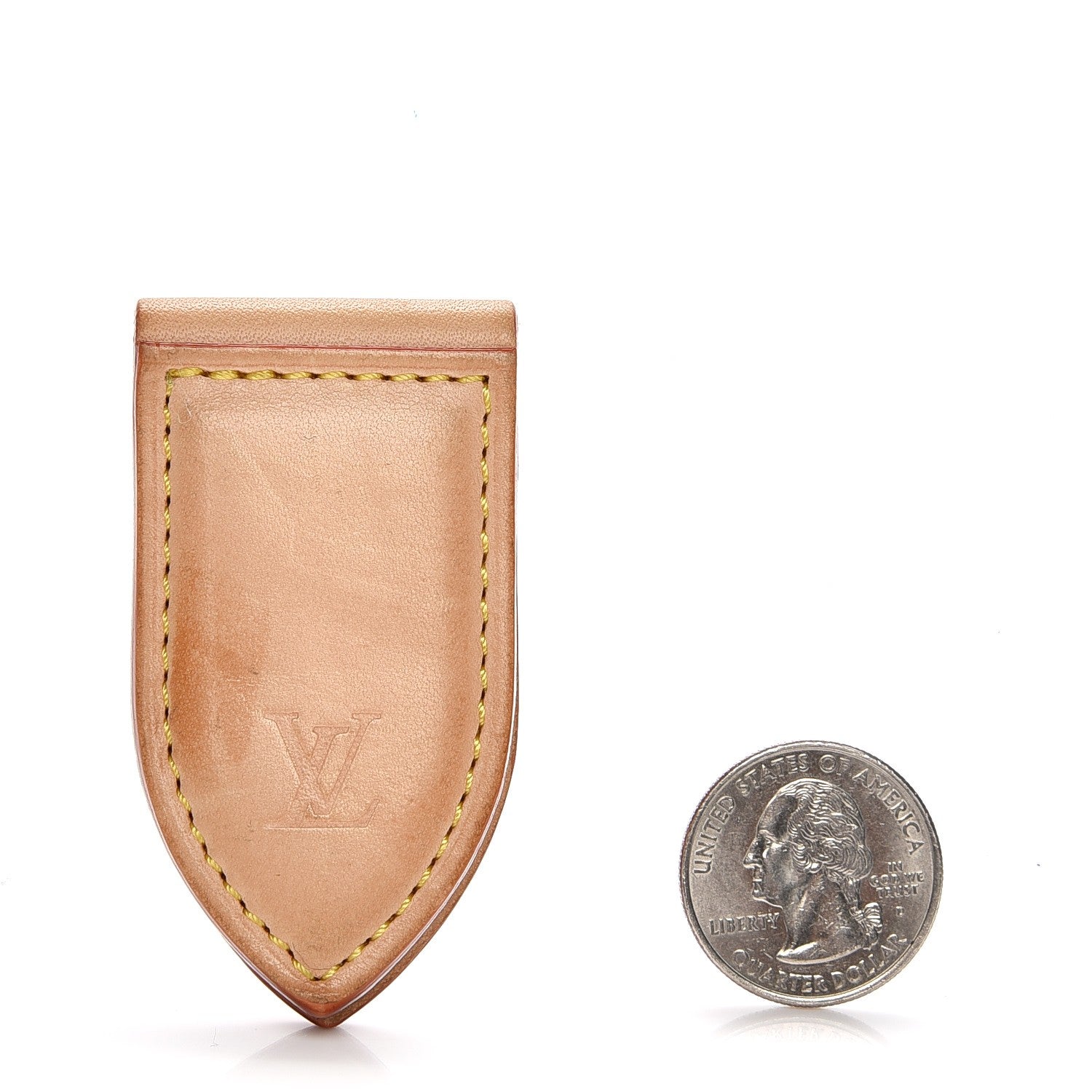 Louis Vuitton Vachetta Pince A Billets Bill Clip 7 of 7