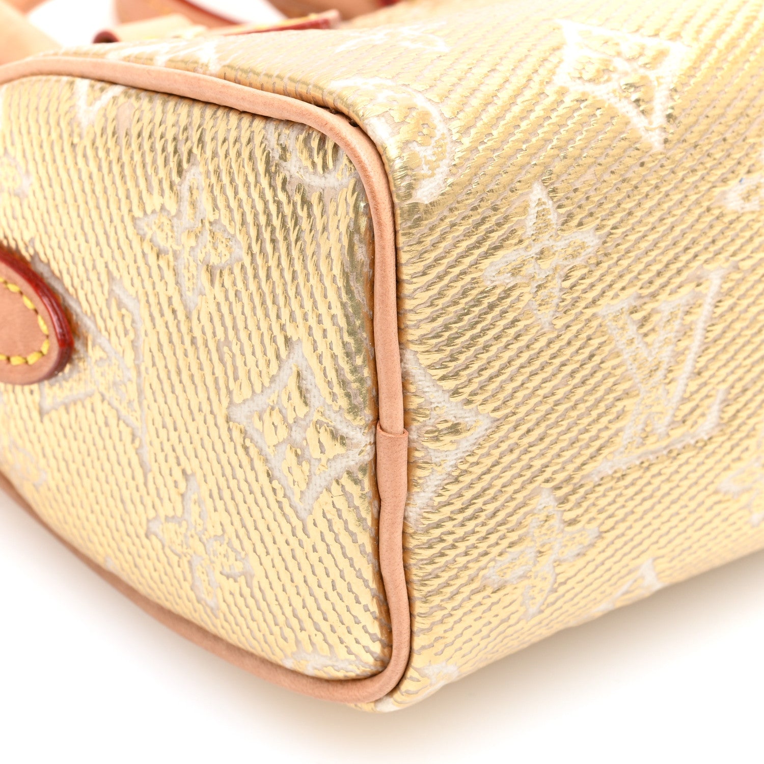 Louis Vuitton Monoglam Nano Speedy Beige 8 of 10