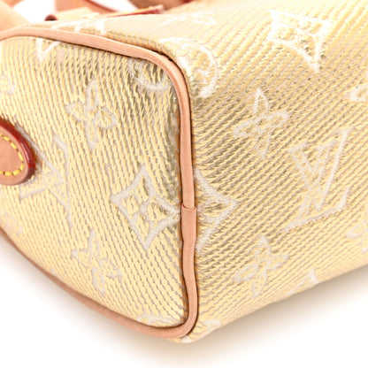 Louis Vuitton Monoglam Nano Speedy Beige 8 of 10