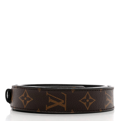 Louis Vuitton Monogram Bandouliere Shoulder Strap XL Black 4 of 5