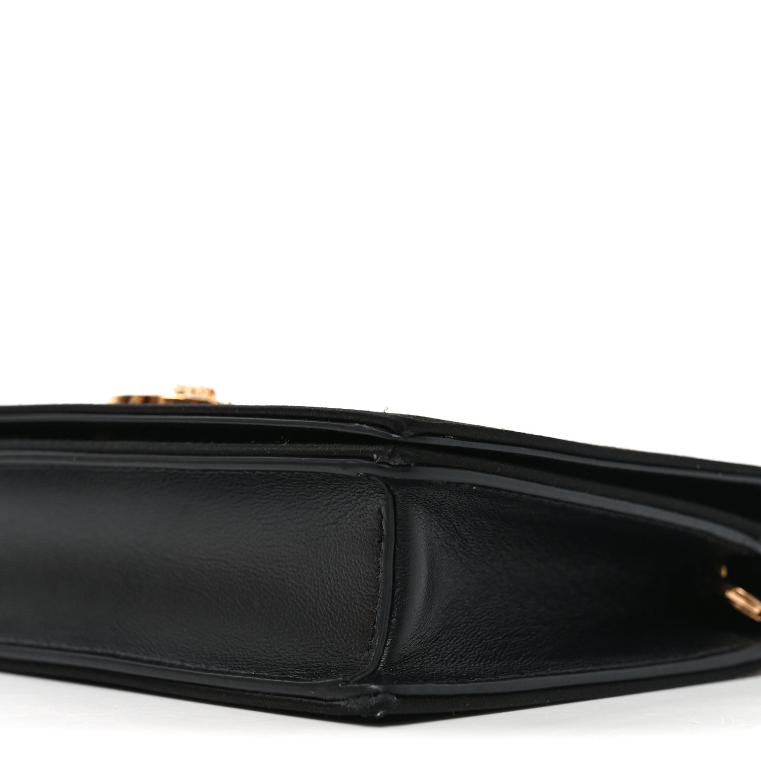 Versace Satin La Medusa Mini Crossbody Black 9 of 9