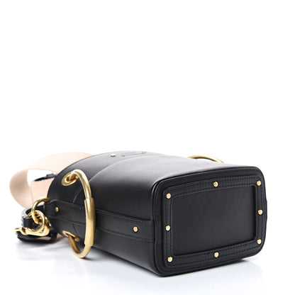 Chloe Smooth Calfskin Mini Roy Bucket Bag Black 3 of 10