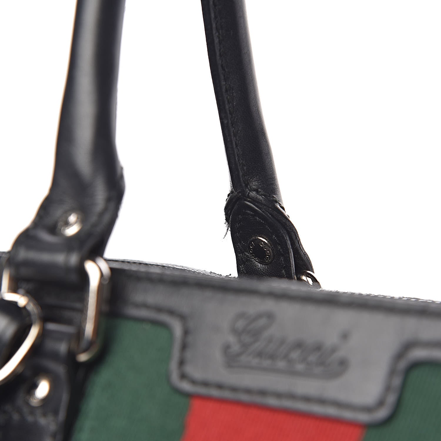 Gucci Imprime Monogram Web 500 Tote Black 10 of 15