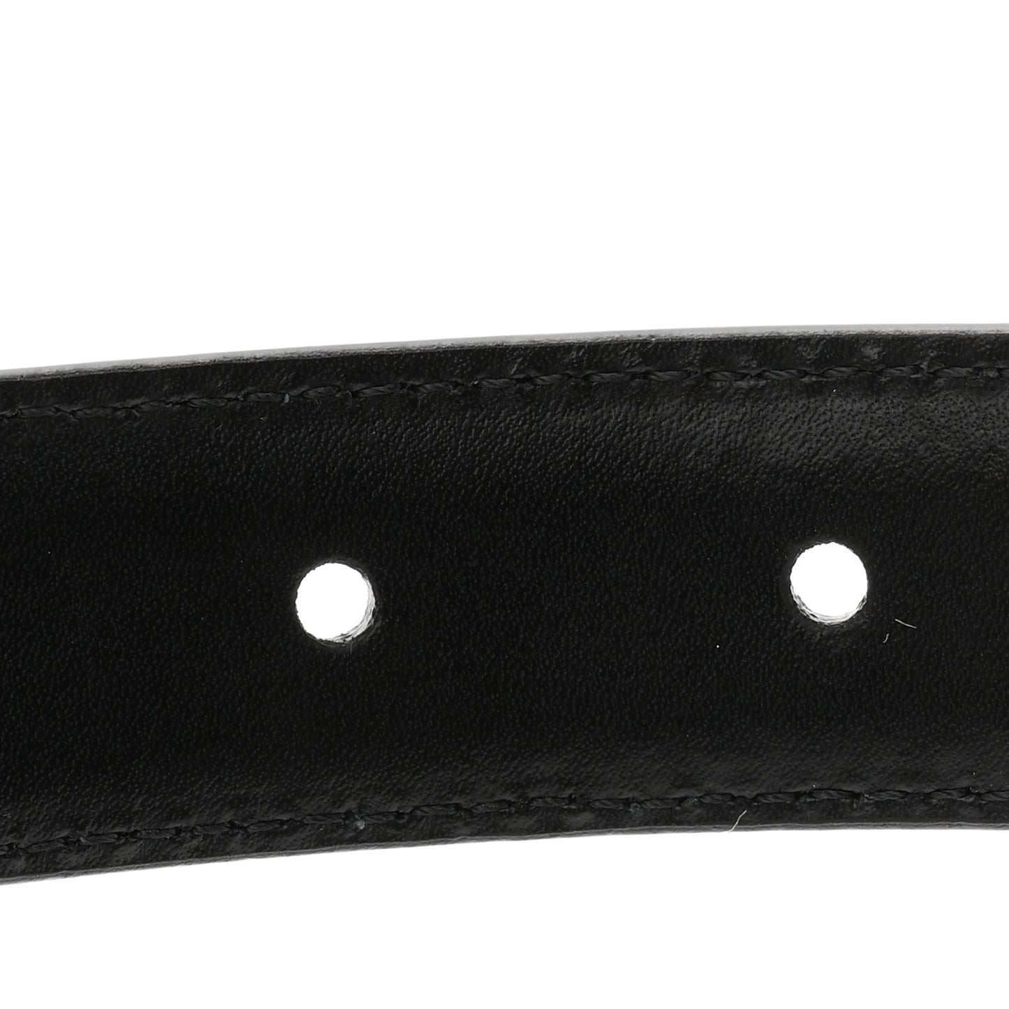 Taurillon Calfskin Medium 25mm Triomphe Belt 90 36 Black