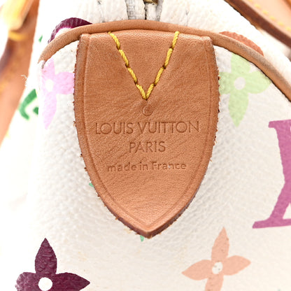 Louis Vuitton Monogram Multicolor Speedy 30 White 6 of 10