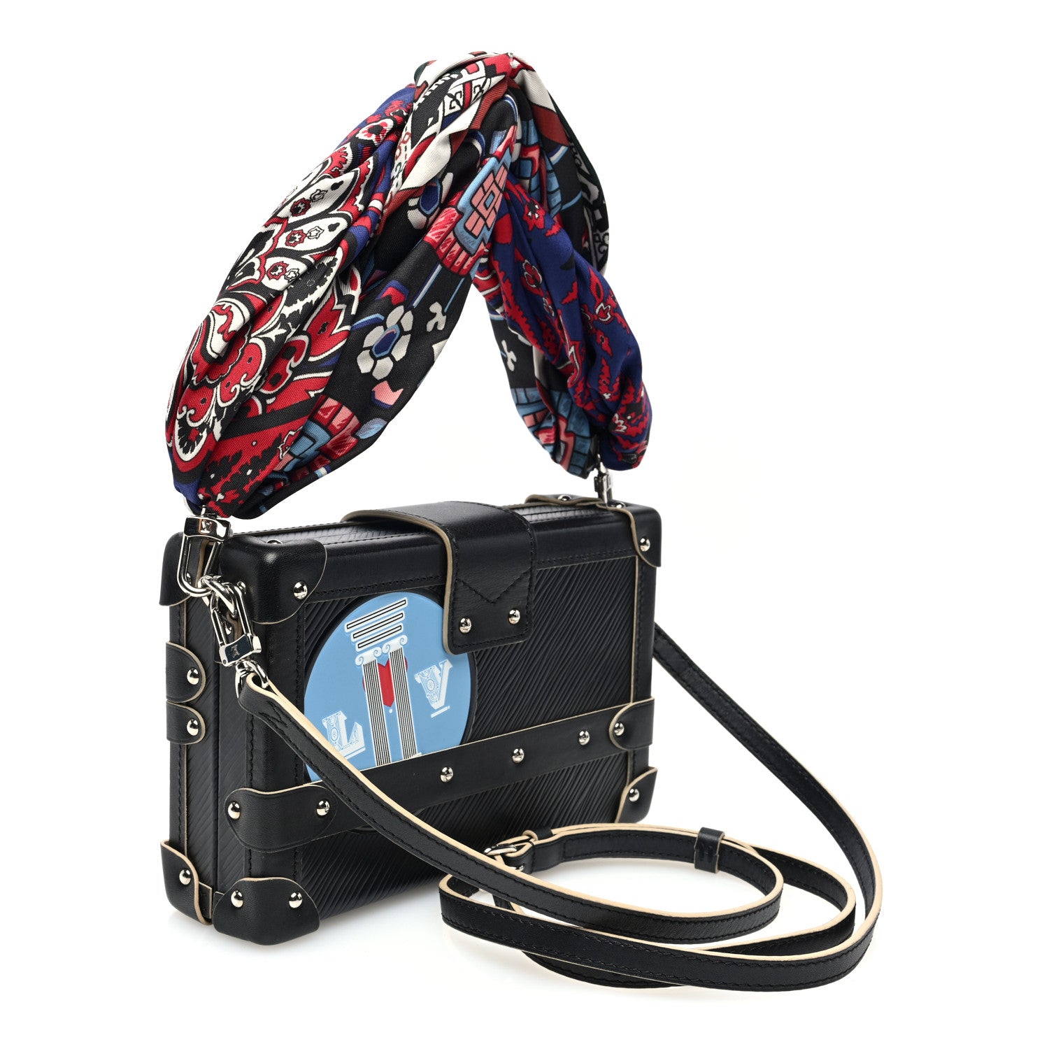 Louis Vuitton Epi World Tour Petite Malle Black 3 of 9