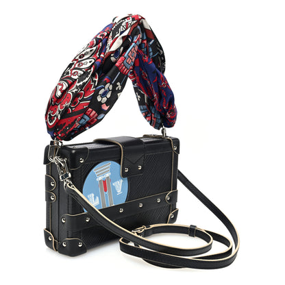 Louis Vuitton Epi World Tour Petite Malle Black 3 of 9