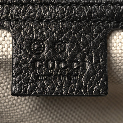 Gucci Dollar Calfskin Large Soho Top Handle Satchel Black 6 of 10